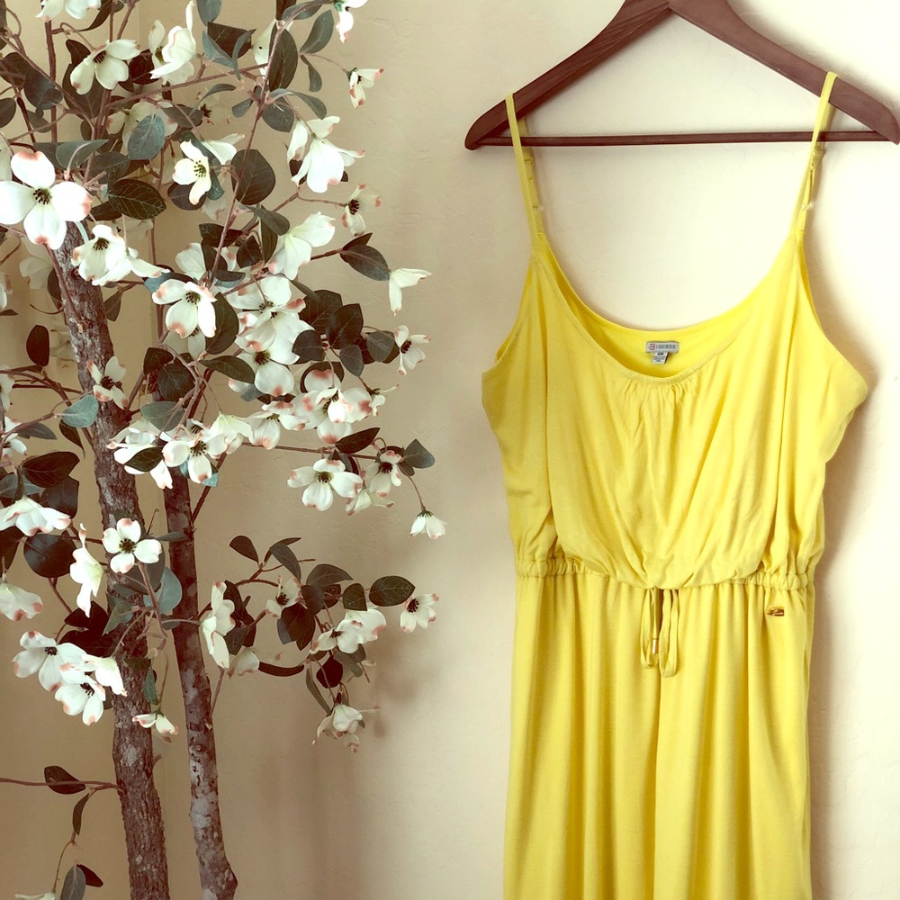 Yellow Guess Dress
